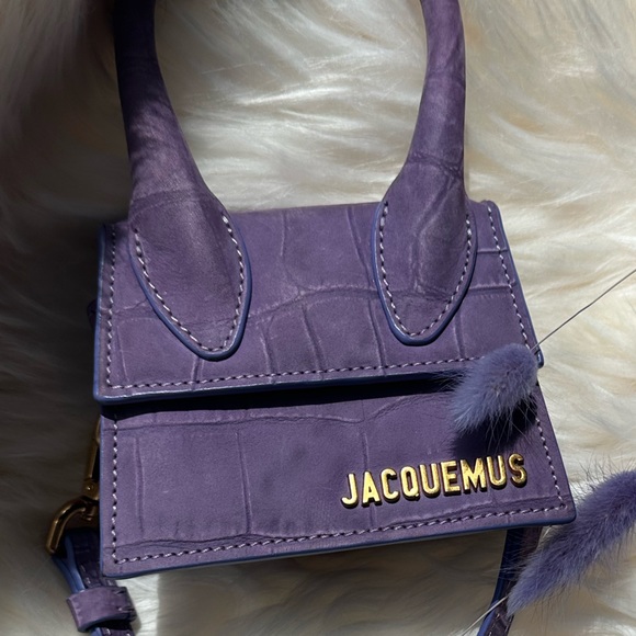 SOLD Jacquemus Le Chiquito Croc Embossed - Picture 10 of 13